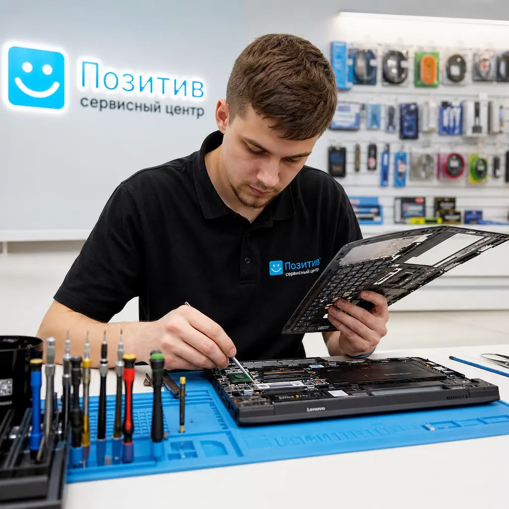 заменить клавиатуру на ноутбуке Lenovo в Котельниках