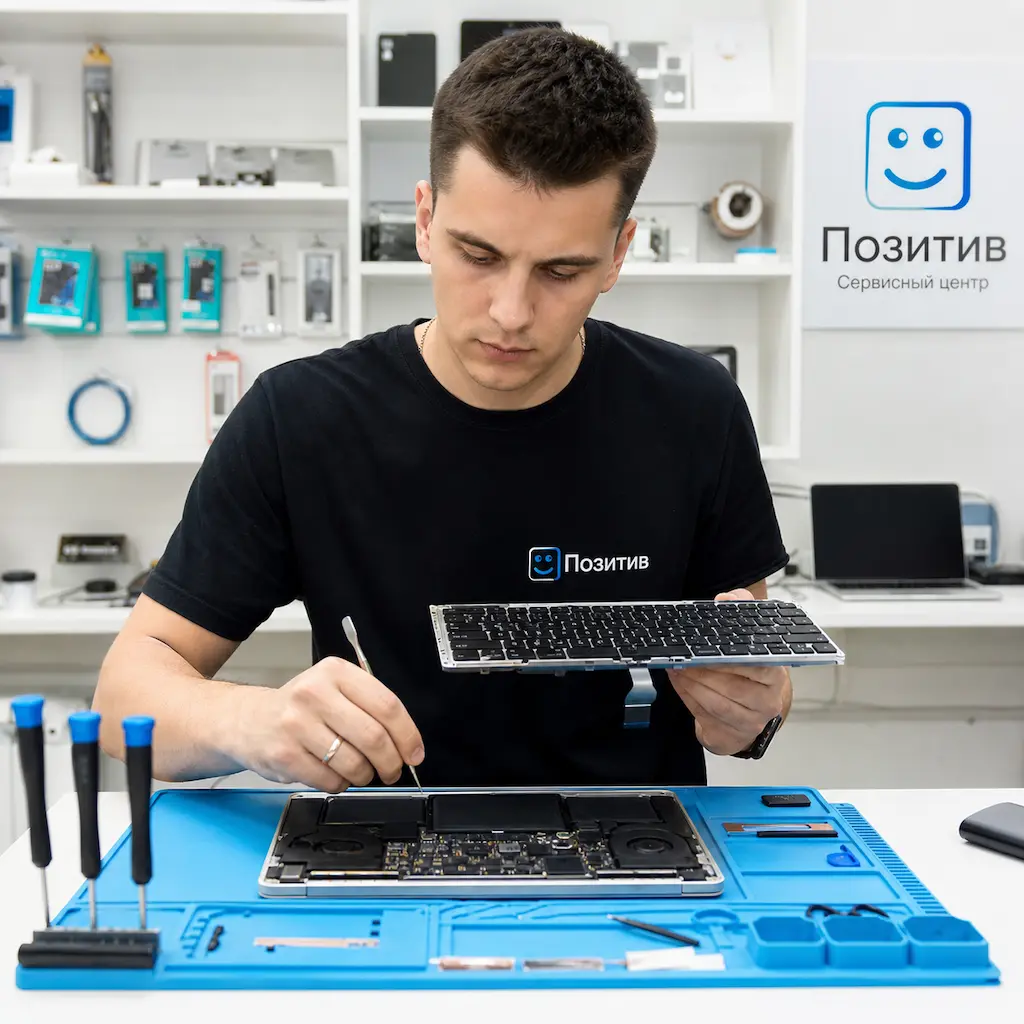 заменить клавиатуру на Apple Macbook в Котельниках