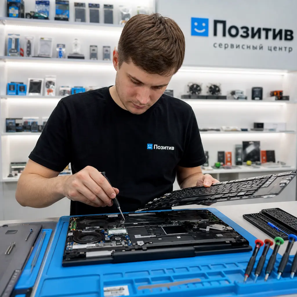 заменить клавиатуру на ноутбуке Samsung в Котельниках