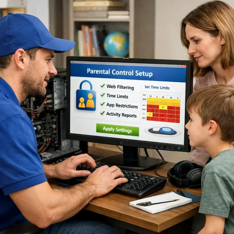 установка родительского контроля в Котельниках