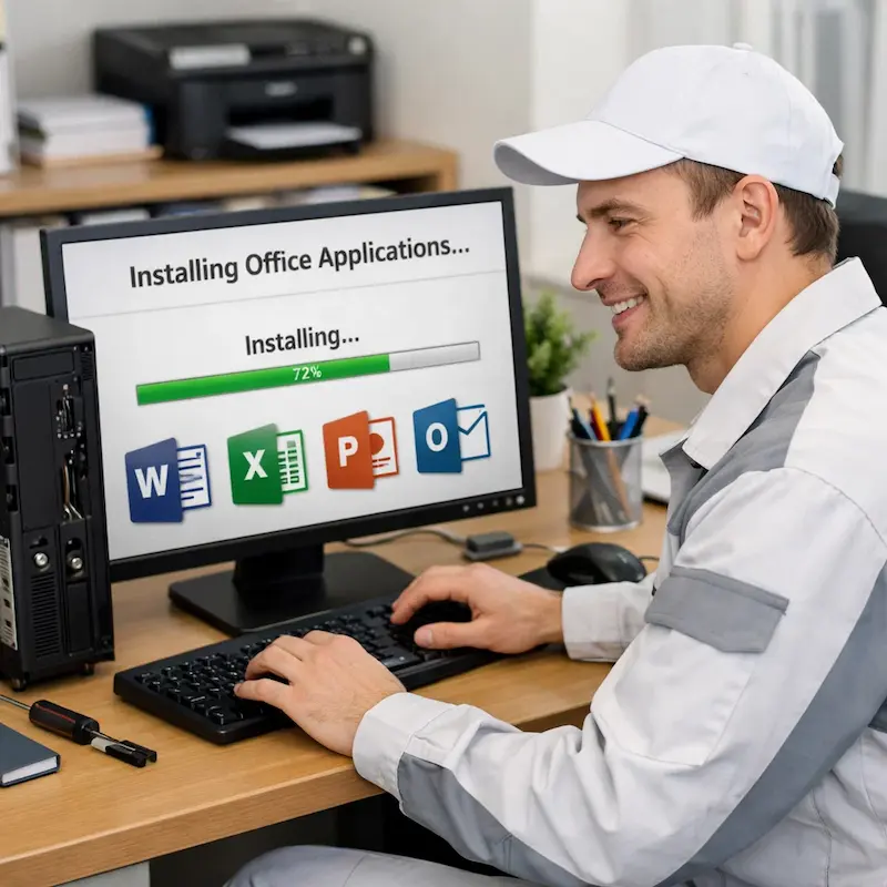 Установка и настройка программ на компьютере в Котельниках