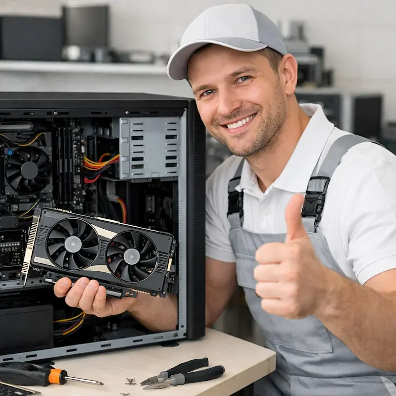 Замена видеокарты ПК в Котельниках